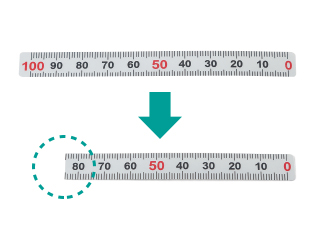 スケールプレート・スケールステッカ カットサービス